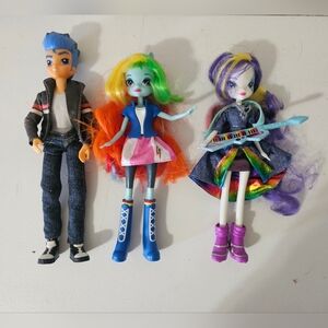 My Little Pony Equestria Girls Set Of 3